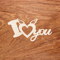 топпер «I love you»